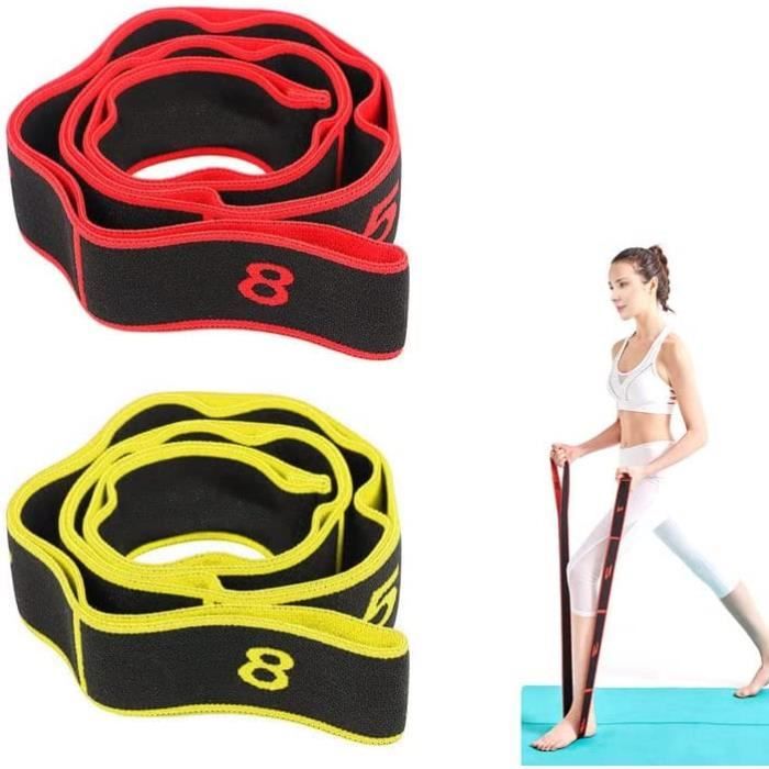 Bandes Élastiques De Musculation AiQInu - 11 Niveaux De Résistance, Pour Fitness, Yoga, Pilates Et Rééducation