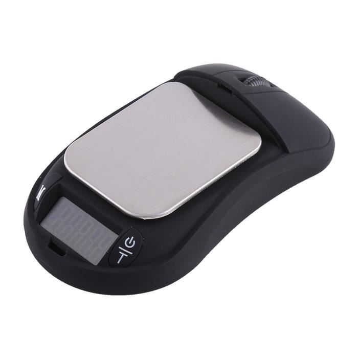 Mini Balance De Poche Numérique 0,1g à 500g - Balance Précision Pour Or, Bijoux, Cuisine, Herbes Et Café Avec Écran LCD Rétroéclairé
