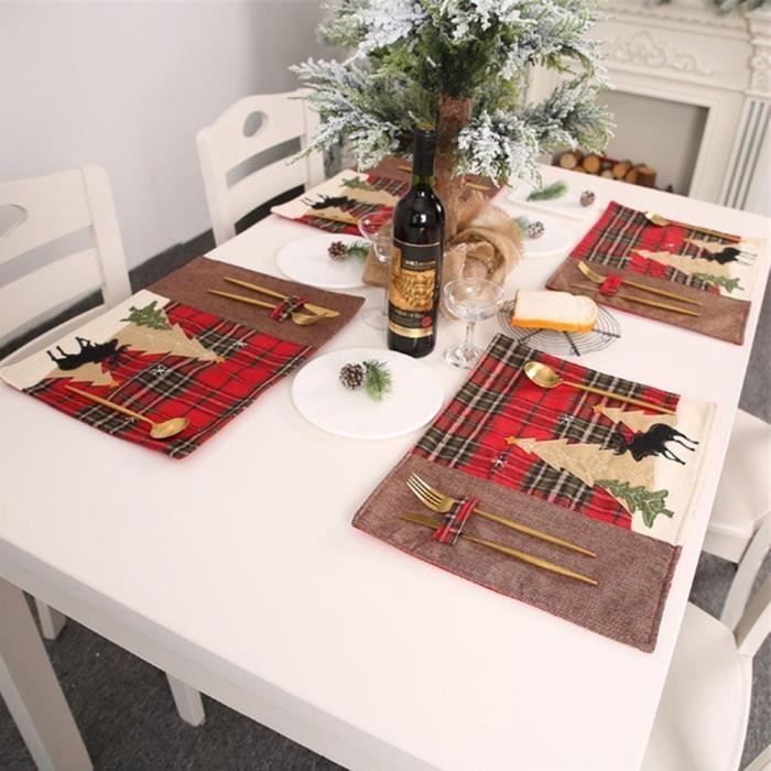Tapis de table double face - HURRISE - Argent azur - Cuir PVC Tapis de table double face - HURRISE - Argent azur - Cuir PVC