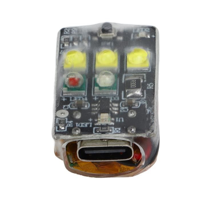 OBEST Lumière Stroboscopique Drone Moto - LED 7 Couleurs USB Rechargeable