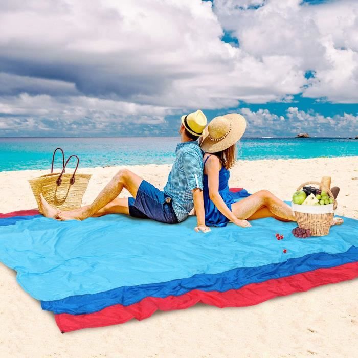 270x210cm Couverture De Plage Lavable En Machine Xxl Couverture