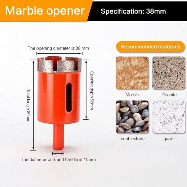 Scie-cloche De Foret De Noyau De Diamant Pour Le Verre De Béton De