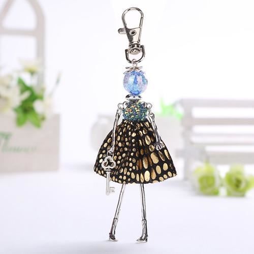 Pendentif Poupée En Polymère - Bijou De Sac, Breloque Ou Porte-clés - Thème Cendrillon - Neuf