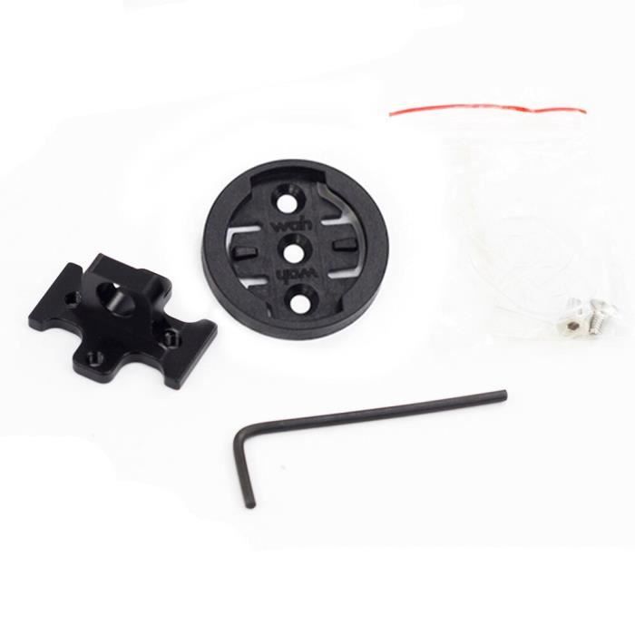 Kit D'insertion Pour Support De Compteur Vélo – Compatible Garmin, Wahoo, Bryton, Mio, Giant, Co-polymère Noir 7g