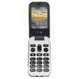 Téléphone mobile à clapet pour senior DORO 6060 LS - Noir - Touche SOS - Écran externe - GSM-1