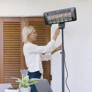Sèche-Serviettes Électrique Cecotec 2000W - Céramique, LED, Télécommande