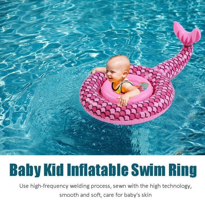 Piscine gonflable sirène pour enfants - Rose France