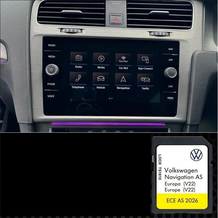 Carte SD pour Skoda Amundsen MIB2 SAT NAV, 32 go, Europe UK 2026 5L0051236EG, cartes de Navigation, allemagne et ance  44