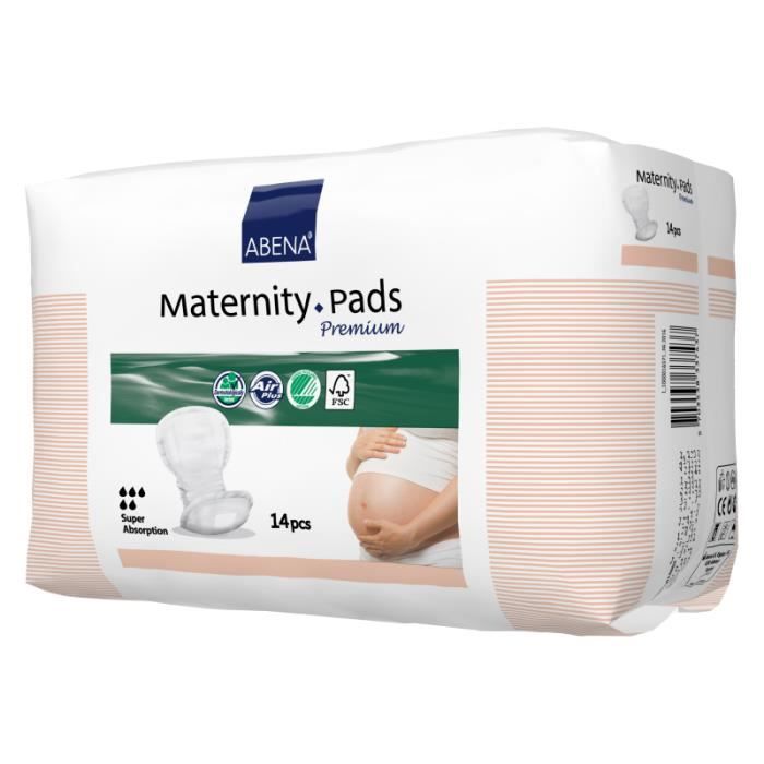 Maternity Pads Super x18, 252 serviette anatomiques post accouchement -  Cdiscount Au quotidien