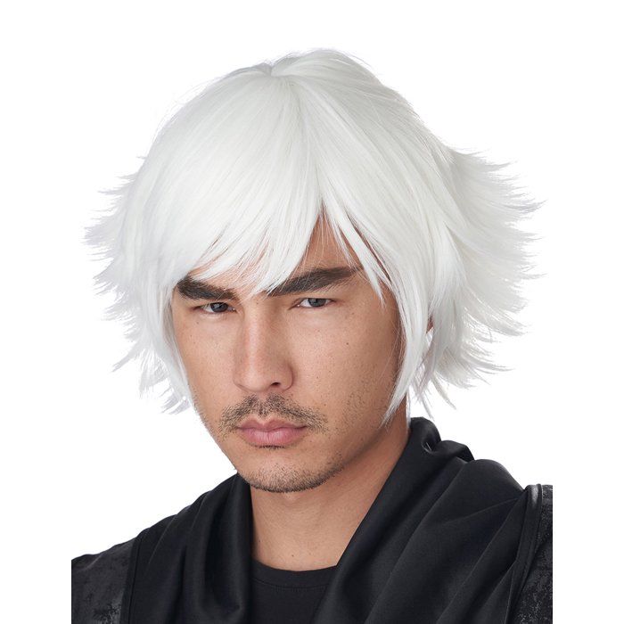 Perruque blanche on sale courte