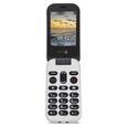 Téléphone mobile à clapet pour senior DORO 6060 LS - Noir - Touche SOS - Écran externe - GSM-2