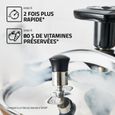 SEB Cocotte-minute inox, Autocuiseur 10 L, Induction, Sécurité 5 points, Fabriqué en France, Authentique P0531600-2