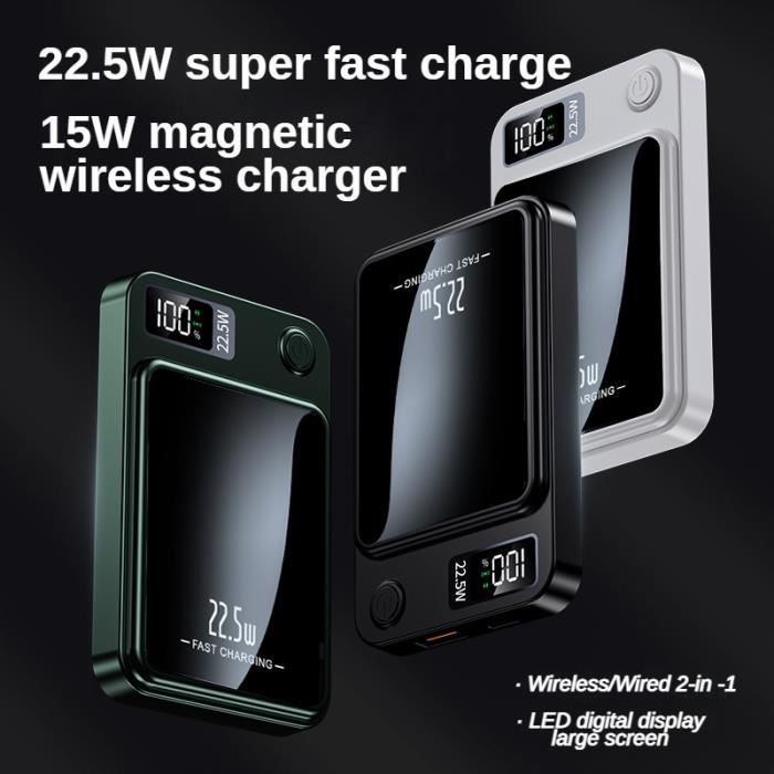 1€24 sur Chargeur MagSafe USB-C 15W pour iPhone Hoko Blanc - Chargeur pour  téléphone mobile - Achat & prix