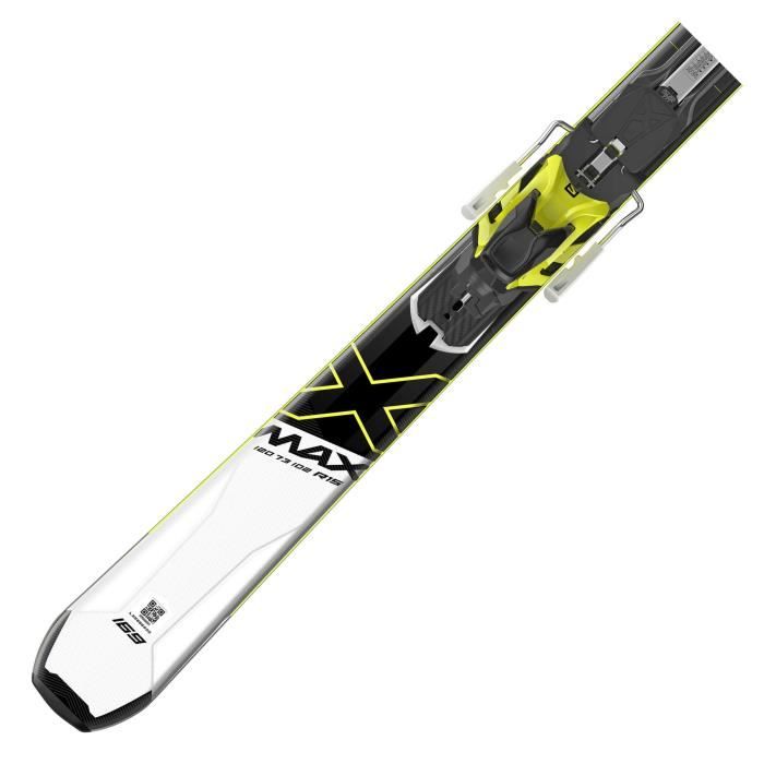 SALOMON Ski M X Max X8 M Xt10 C90 Homme Blanc Noir et Jaune