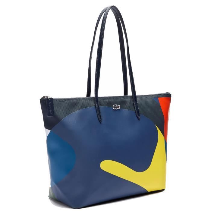 Sac port paule Lacoste ref 50222 G06 35 30 14 Multicolore