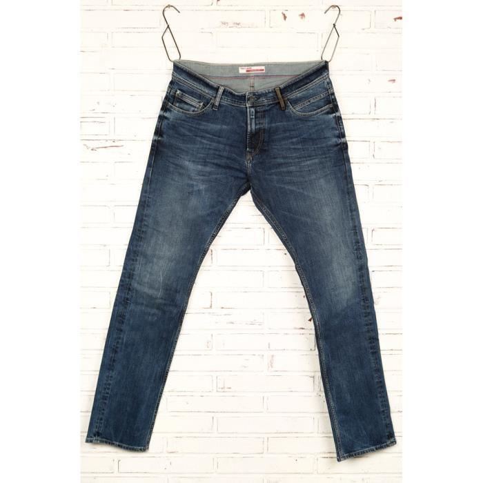 Jeans Homme Teddy Smith MARLON Comfort Used Vintage Vintage indigo Cdiscount Pret a Porter