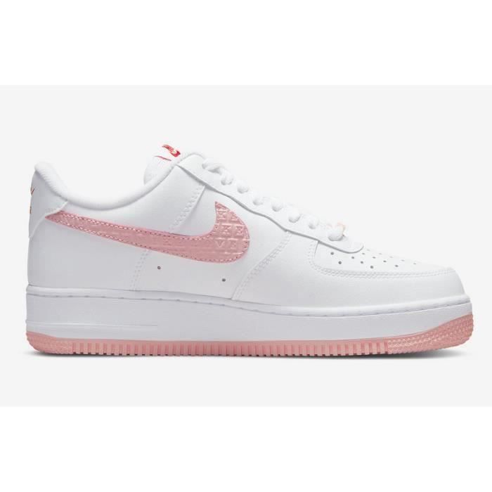 Nike Air Force 1 Low Femme Homme Chaussures Valentine s Day Blanc
