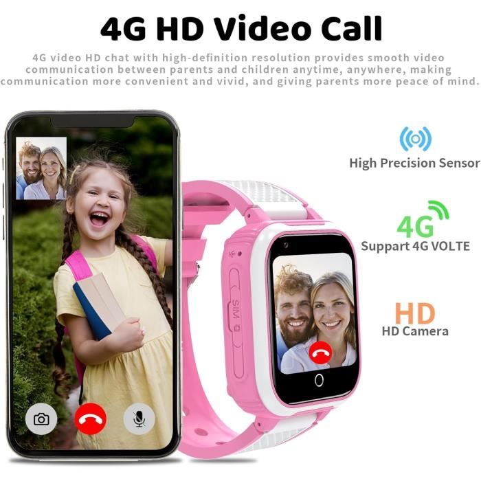 Montre Connect e Enfant 4G Montre Gps Enfant Tracker Avec Wifi