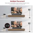 Barre de Son,pour TV/Home Cinema, Support RCA/AUX/Optique/USB/TF,Compatible pour TV, Mobiles,Tablette, Montage Mural,Bluetooth 5.0-3