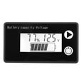 Atyhao testeur de capacité de batterie LCD 12V indicateur de capacité de la batterie testeur batterie au lithium voltmètre-3