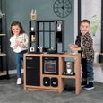 Cuisine pour enfants Smoby Loft avec 32 accessoires, design industriel, dès 3 ans-3