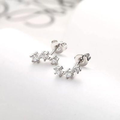 Diamday Lot De 3 Paires De Boucles D'Oreilles Créoles En Argent 925