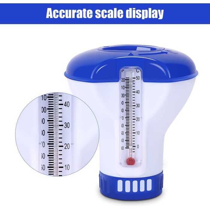 Astralpool 69668 – Distributeur De Pastilles Flottant Blue Line – Doseur Chimique Pour Piscine Avec Réglage