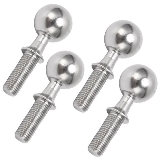 Adaptateur De Base à Tête Sphérique En Aluminium 17 Mm Vers 6,35 Mm - Pour Trépieds, Supports Téléphone Et Tablette