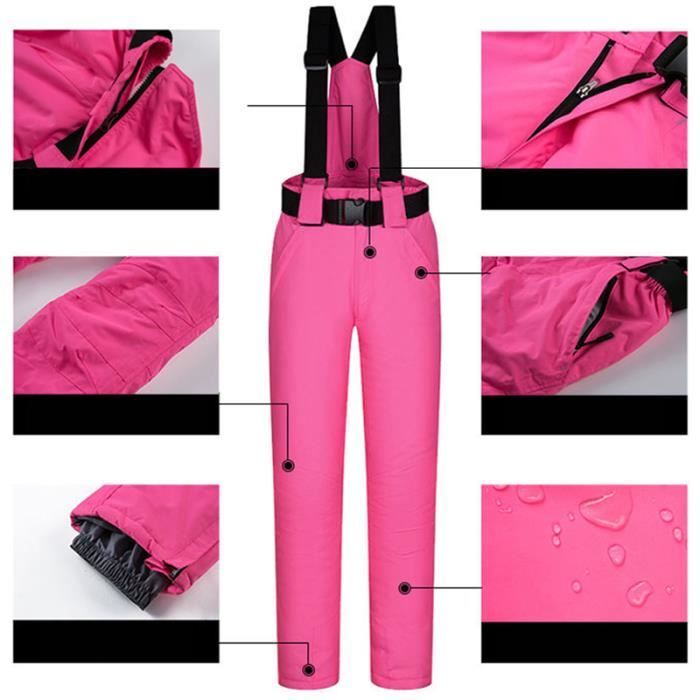 Combinaison De Ski Deux Pièces Pour Femme Surfanic - Motif Floral, Taille XS, Occasion En Excellent état