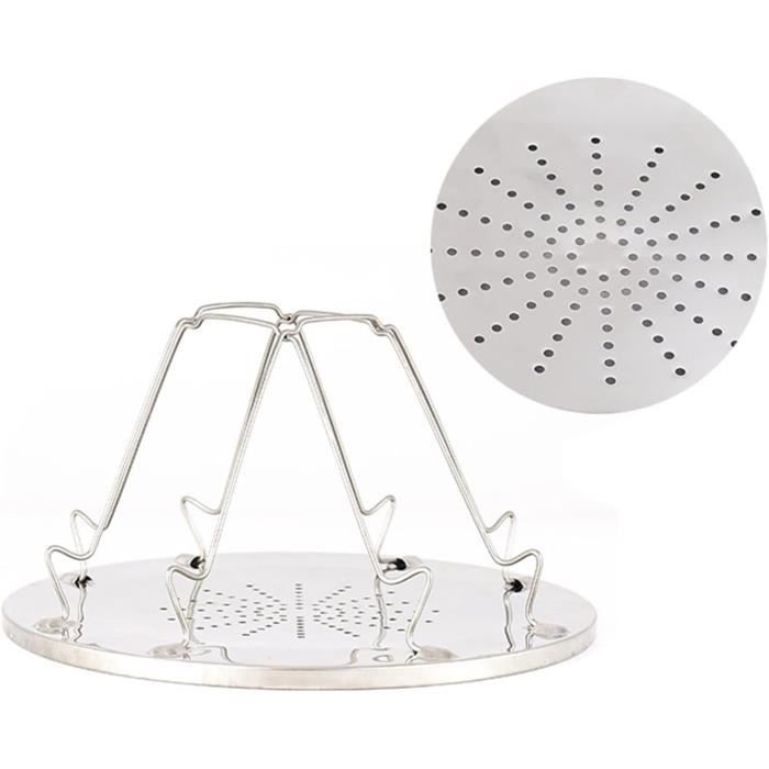 Grille De Barbecue Pliable Lyrlody - Acier Inoxydable, 348g