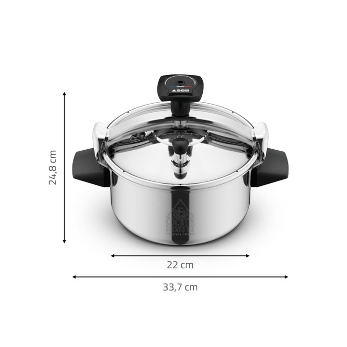 Seb Olla A Presión De Acero Inoxidable De 7,5 Litros. - P4904831 con Ofertas en