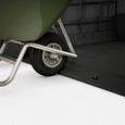 KETER - Coffre de rangement extérieur en résine 1200 litres Noir et gris - Range Poubelles ou vélo-4
