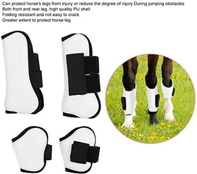 Lot Mixte De Protection Équine : Bottes Et Protège-jambes – Couleurs Assorties
