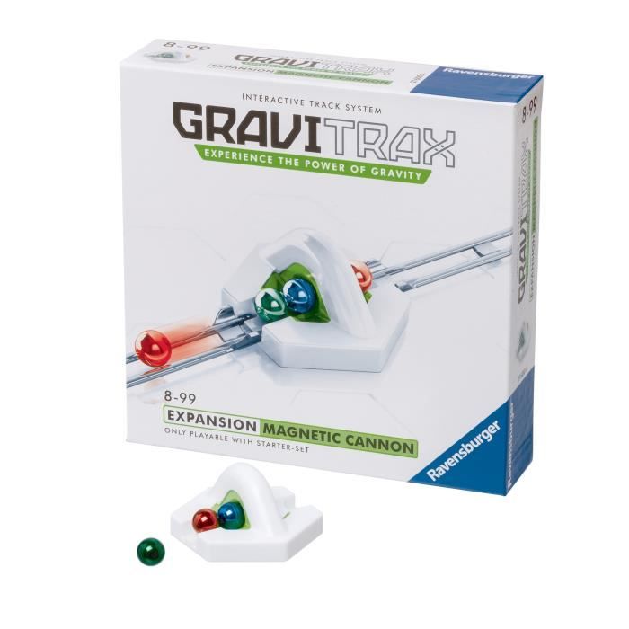 Ravensburger - GraviTrax - Bloc d'action Canon magnétique - 27600 - Jeu de Construction STEM - Extension pour Circuits de Billes créatifs - Enfants de