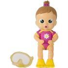 Bébé de Bain Bloopies Flowy - IMC TOYS - Personnages miniature - Crache de l'eau et fait des bulles - Mixte