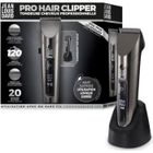 Tondeuse cheveux - JEAN LOUIS DAVID - Pro Hair Clipper - 20 Hauteurs de Coupe - Batterie Lithium Ion - Grande Autonomie