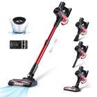 MONMECD Aspirateur Balai sans Fil multifonctions 4 en 1,2vitesses,16Kpa/150W,1L,LED,Aspirateur sans Sac pour Dur Tapis Poils d'animaux