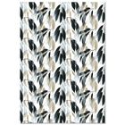 Tapis Vinyle Panorama Feuille 140x200 cm - Tapis pour Cuisine, Bureau et Salon en PVC