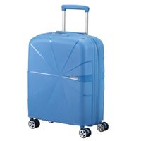 American Tourister "Starvibe" Valise cabine 4 doubles roues 55cm - Bleu