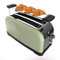 Grille-pain verticaux Toastin' time 1500 Green Cecotec