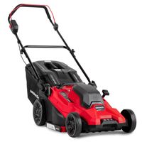 Tondeuse à batterie 40V, 2 batteries 20V + chargeur, largeur coupe 33cm, 6 hauteurs, 3100RPM, panier 50L - Greencut GLM200L-2