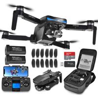 Drone GPS Avec Caméra 4k, 5G WiFi FPV, Caméra à Cardan, Avec 2 Batteries, Moteur Brushless, Drone Professionnel