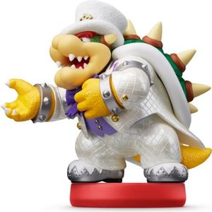 FIGURINE DE JEU Figurine Amiibo - Bowser en tenue de mariage • Collection Super Mario