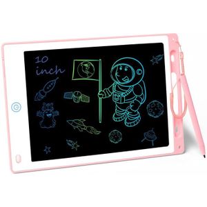 ARDOISE ENFANT Tablette d'écriture LCD Coloré,Tablette Dessin Enfant 10 Pouces avec Stylo Ardoise Magique Tableau Portable pour l'écriture et Le De