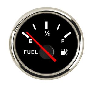 Homyl Jauge de Niveau de Carburant E-1/2-F Pointeur 2 52mm 