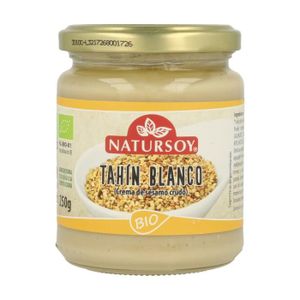 SAUCE CHAUDE NATURSOY - Tahini blanc bio 250 g
