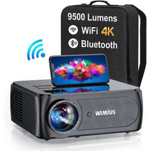 Vidéoprojecteur Vidéoprojecteur WiMiUS K8 - Full HD 1080P - 9500 L