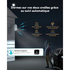 CAMÉRA IP blurams Caméra Surveillance Wi-Fi Extérieure 2K,PT