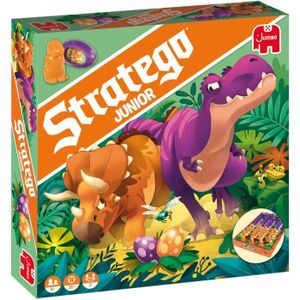 JEU SOCIÉTÉ - PLATEAU Stratego : Junior Dinos Dinosaurier Board Game, Ju
