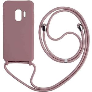 BestST Coque Cordon de Cou pour Samsung Galaxy S9 Étui avec Collier,Housse en Tour de Cou Lanière en Corde,Lanyard Case,Cover Necklace Bandouilière Stylée 